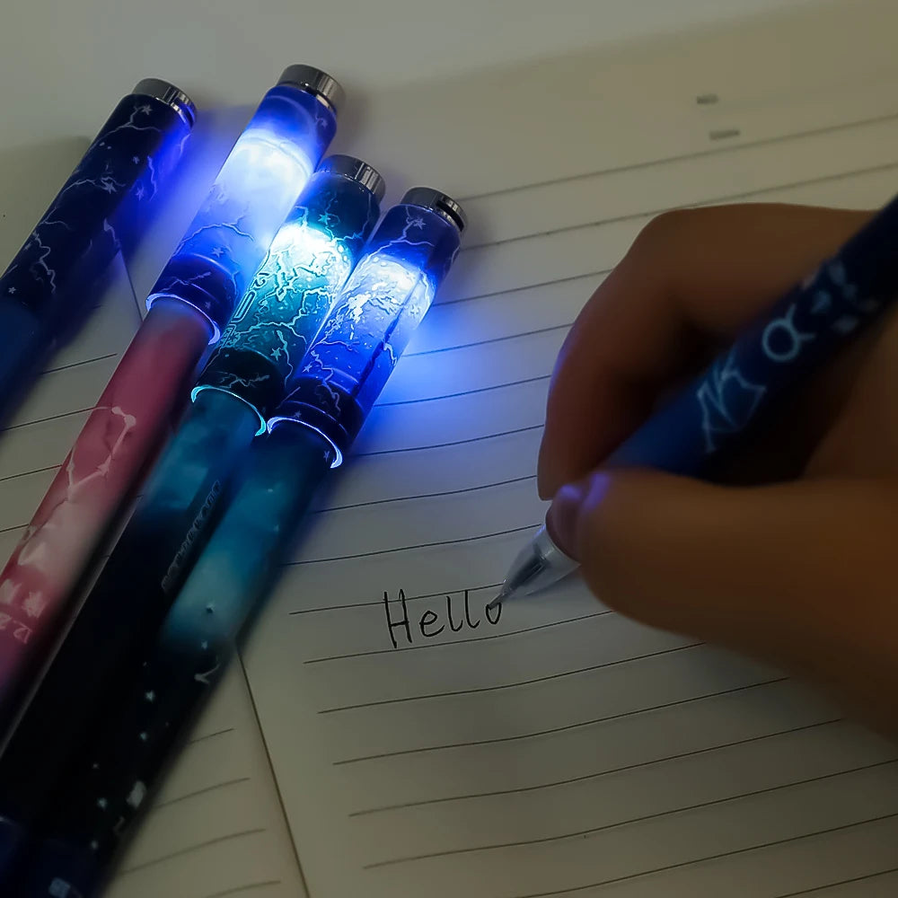 LED Flash Light Spinning Pen