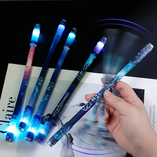 LED Flash Light Spinning Pen